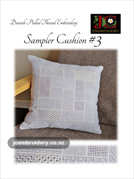 Danish Pulled Thread Sampler Cushion #3