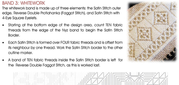 Ukrainian Band Embroidery - Glasses Case