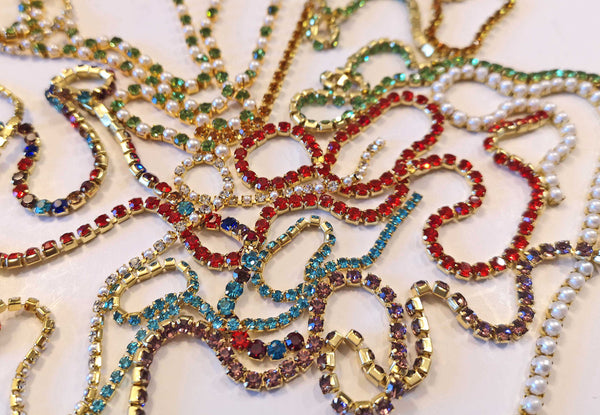Embellishment Packs - Jewelled Chain 2mm