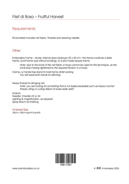 Fruitful Harvest - Filet di Bosa Mat