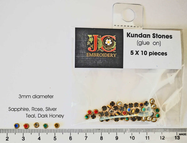 Embelishment Packs - Kundan Stones