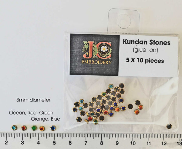 Embelishment Packs - Kundan Stones