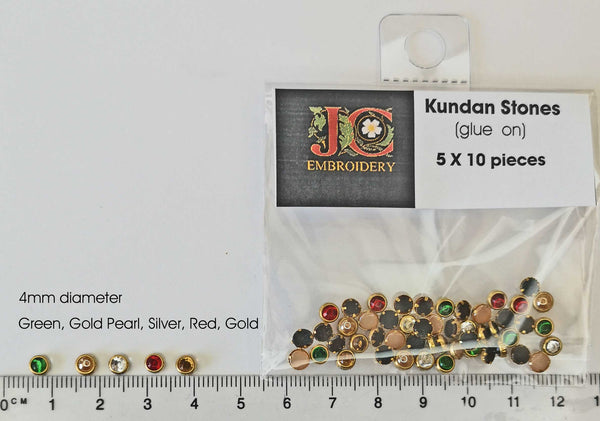 Embelishment Packs - Kundan Stones
