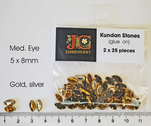 Embelishment Packs - Kundan Stones