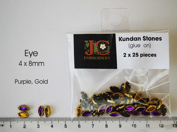 Embelishment Packs - Kundan Stones