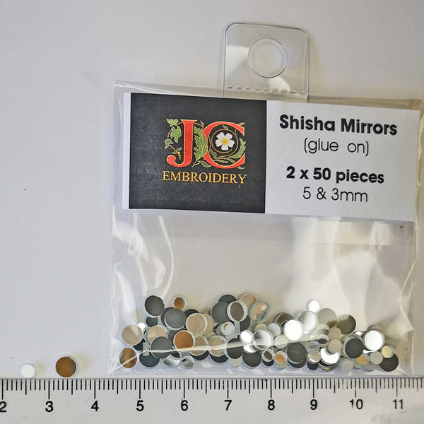 Embellishment Packs - Shisha Mirrors (glue on)