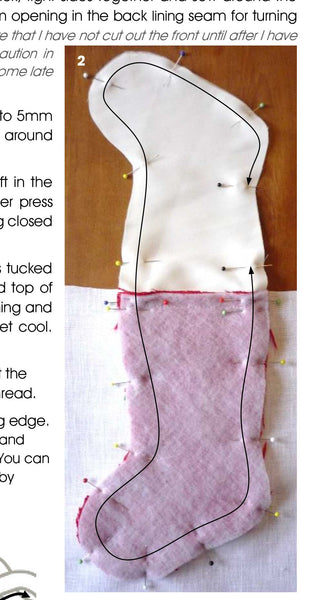 Mini Christmas Stocking #3