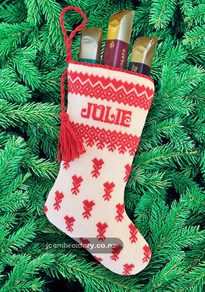 Mini Christmas Stocking #4