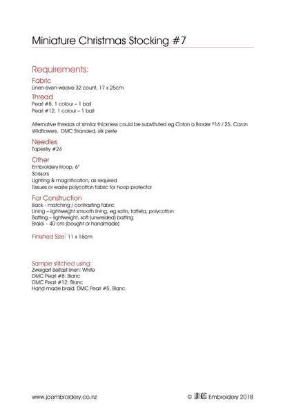 Mini Christmas Stocking #7