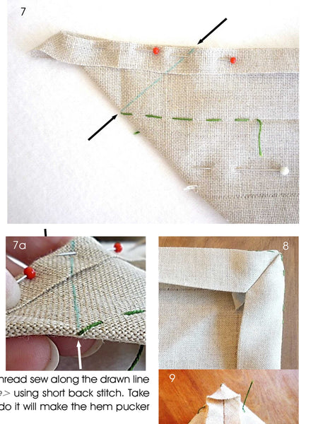 Traditional Folded Hem