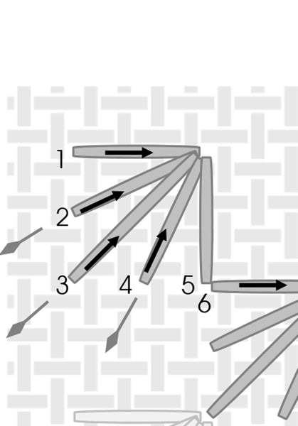 Danish Pull Thread Placemat - #3 in Placemat Series