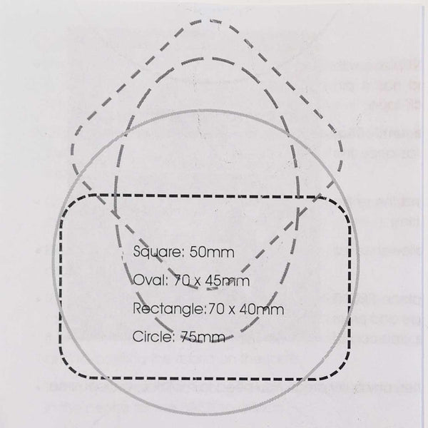 Brooch / Name Badge Blanks - set of 4