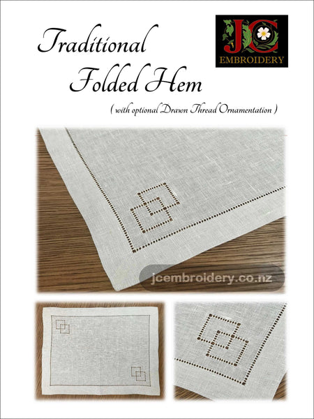 Traditional Folded Hem