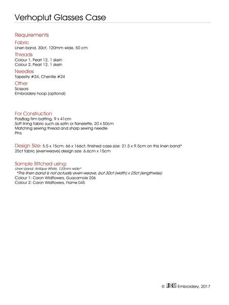 Verhoplut Glasses Case