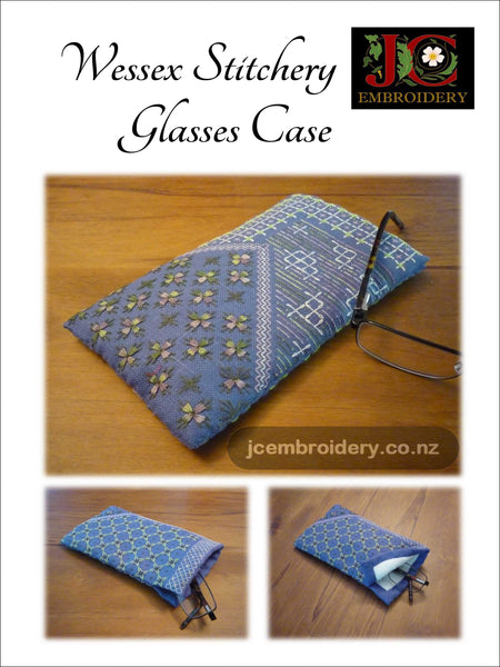 Wessex Stitchery Glasses Case