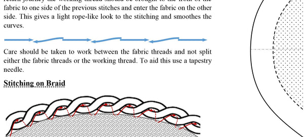 A Touch of Gold - Embellished Blackwork