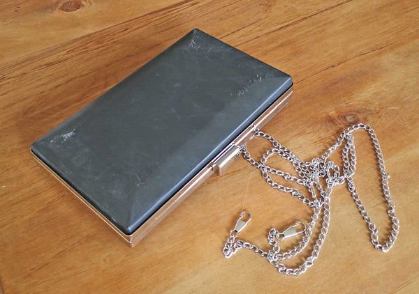 Hishi-zashi Hussif / Clutch Purse - Pattern Darning