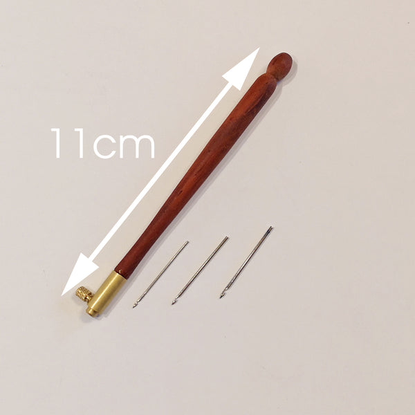 Tambour hook - handle and three hooks