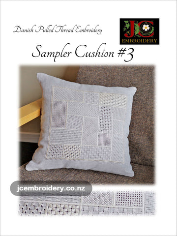 Danish Pulled Thread Sampler Cushion #3