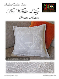 The White Lily - Punto Antico Cushion