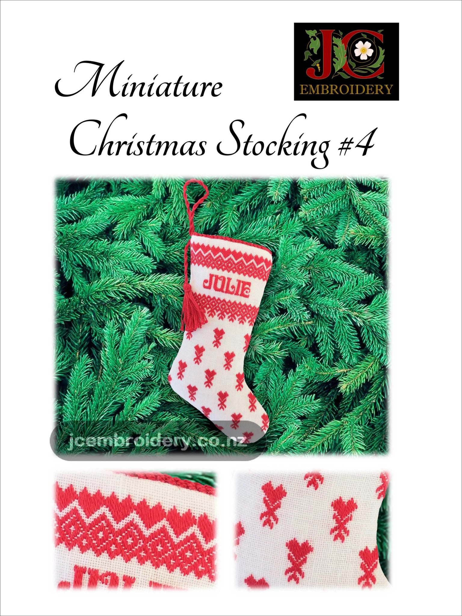 Mini Christmas Stocking #4
