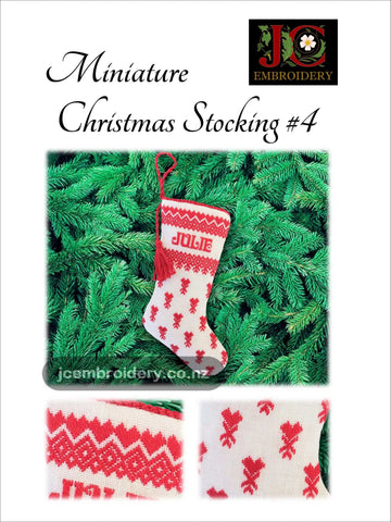 Mini Christmas Stocking #4
