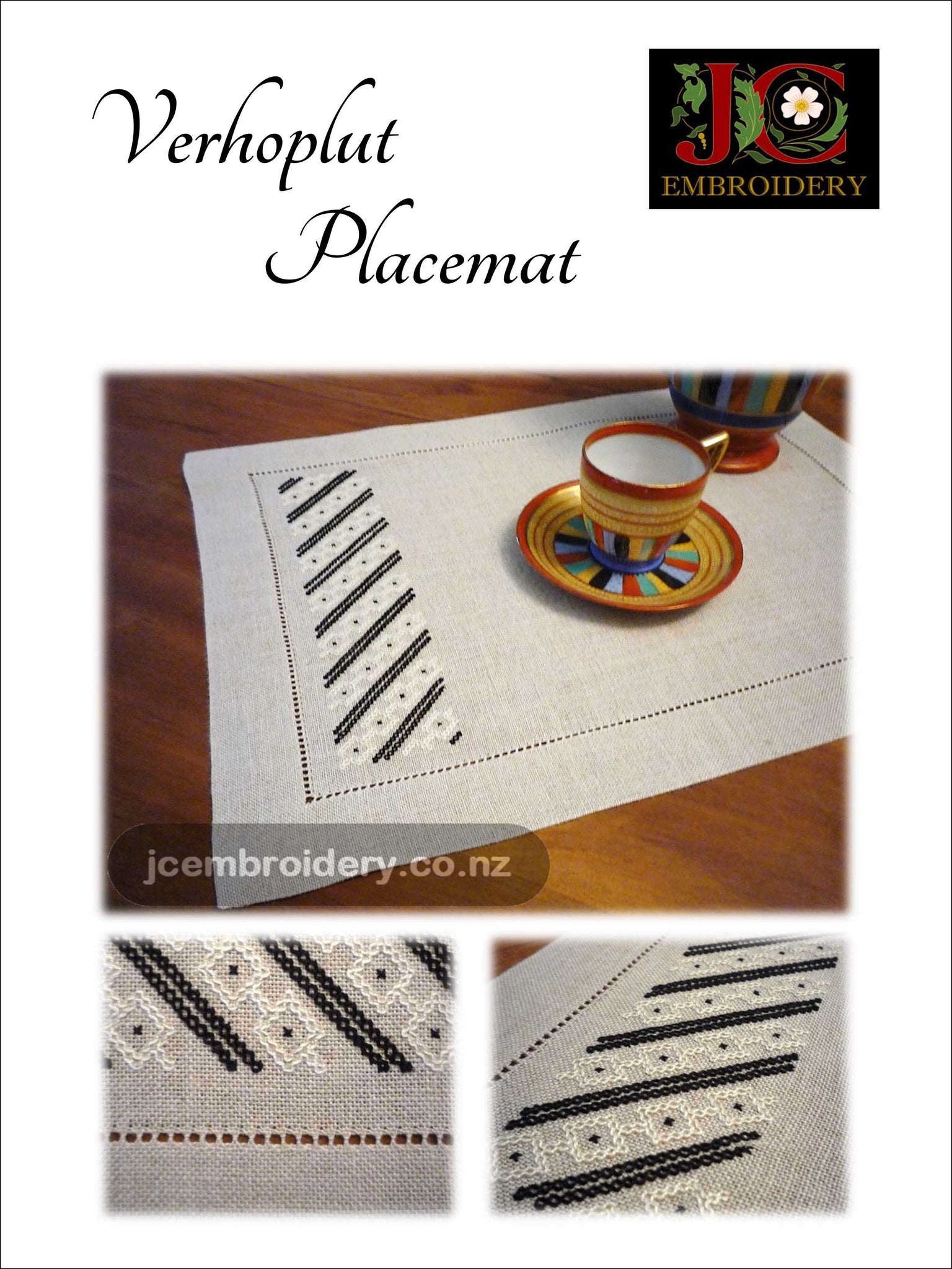 Verhoplut Placemat -  #2 in the Placemat Series