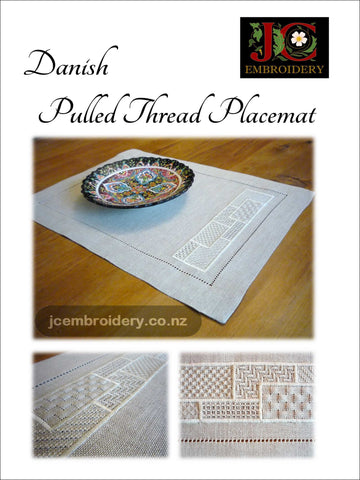 Danish Pull Thread Placemat - #3 in Placemat Series