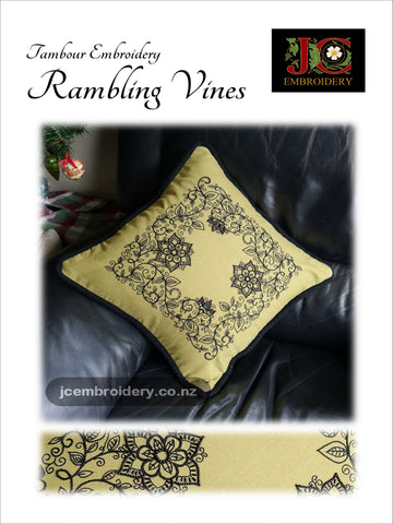 Rambling Vines - Tambour Embroidery