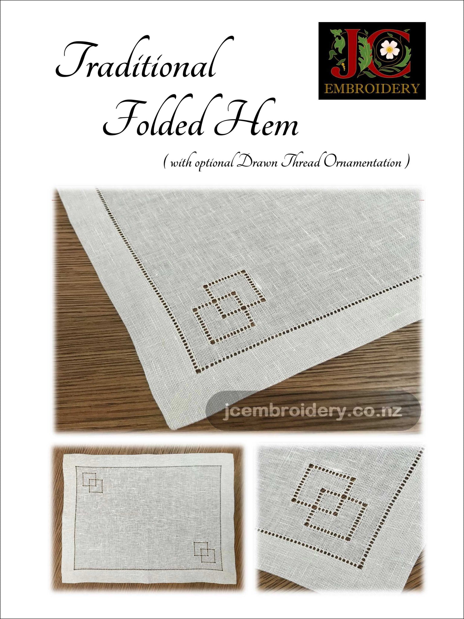 Traditional Folded Hem