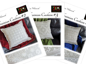 THREE Ukrainian Cushion booklets - discount price
